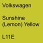 Preview: Volkswagen, Sunshine (Lemon) Yellow, L11E.